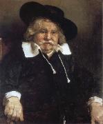 REMBRANDT Harmenszoon van Rijn Portrait of an Old Man oil painting artist
